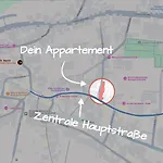 1-3 Personen - Fahrradgarage - Zentrum - Kueche - Wlan - Klima * Sankt Martin