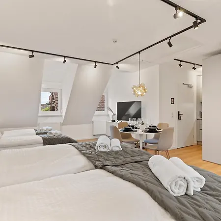 1-3 Personen - Fahrradgarage - Zentrum - Kueche - Wlan - Klima Apartment *