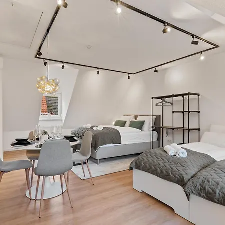 Apartment 1-3 Personen - Fahrradgarage - Zentrum - Kueche - Wlan - Klima Sankt Martin