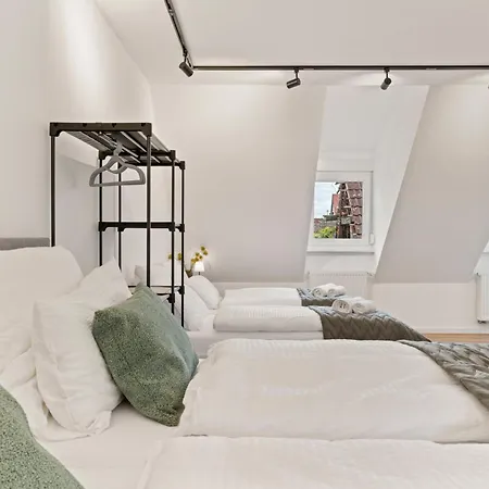 Apartment 1-3 Personen - Fahrradgarage - Zentrum - Kueche - Wlan - Klima *