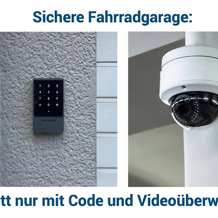 1-3 Personen - Fahrradgarage - Zentrum - Kueche - Wlan - Klima