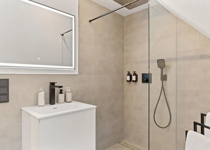 Apartamento 1-3 Personen - Fahrradgarage - Zentrum - Kueche - Wlan - Klima Sankt Martin