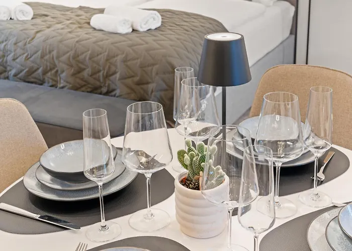 Apartamento 1-3 Personen - Fahrradgarage - Zentrum - Kueche - Wlan - Klima