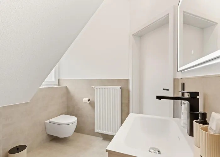 Apartamento 1-3 Personen - Fahrradgarage - Zentrum - Kueche - Wlan - Klima *