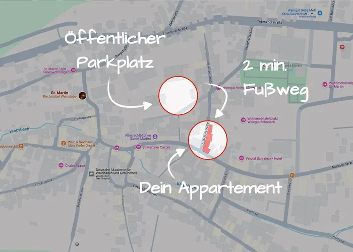 1-3 Personen - Fahrradgarage - Zentrum - Kueche - Wlan - Klima