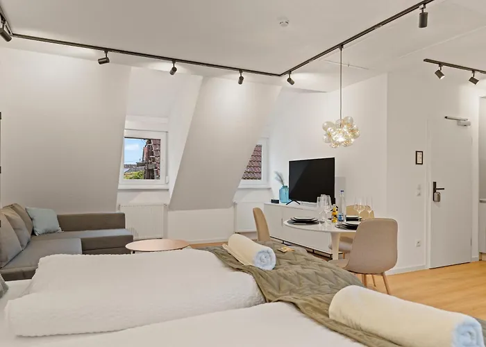 1-3 Personen - Fahrradgarage - Zentrum - Kueche - Wlan - Klima *