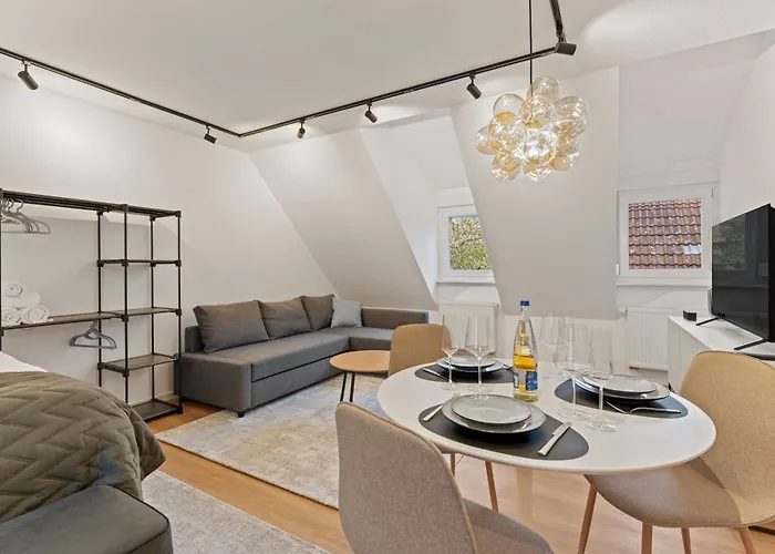 1-3 Personen - Fahrradgarage - Zentrum - Kueche - Wlan - Klima Apartamento